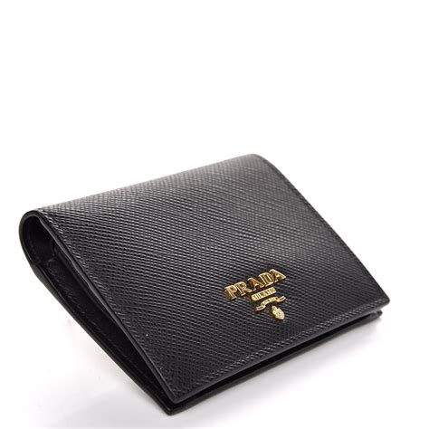 prada saffiano wallet on chain reviews|Prada bifold wallets for women.